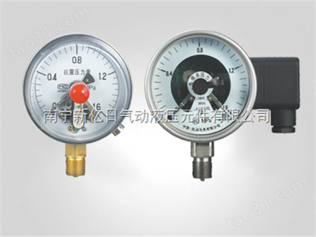 广西YXD-100、150系列光电电接点压力表/YXD-100、150-Z系列抗震光电电接点压力表