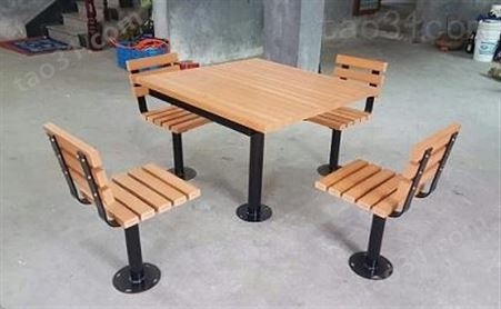 云南木质长椅 防腐木 塑木坐椅  防腐木 椅子 铁艺环保塑木凳