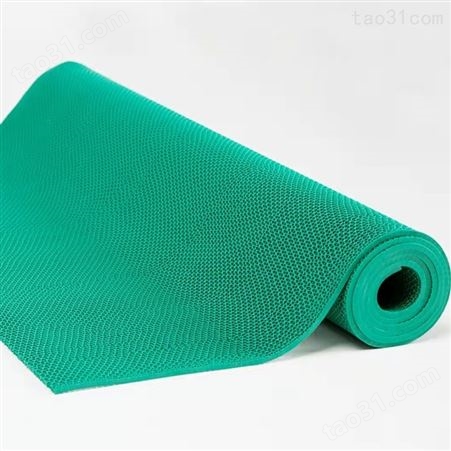 防滑垫pvc塑料地毯 大面积门垫卫生间厕所厨房 s型网眼加厚防滑地垫