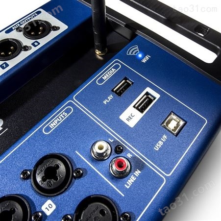 声艺Soundcraft Ui24R 24 路通道数字调音台 无线控制 USB 多轨录音机