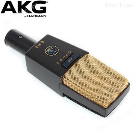 爱科技(AKG) C414XLII 电容式录音麦克风专业录音直播K歌话筒套装