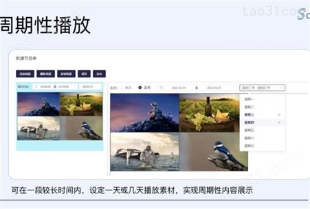产品信息发布系统 横竖屏 远程高清播放器 北京