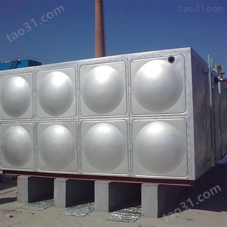 消防专用 SMC玻璃钢组合水箱  拼装式不锈钢水箱厂家 搪瓷保温水箱
