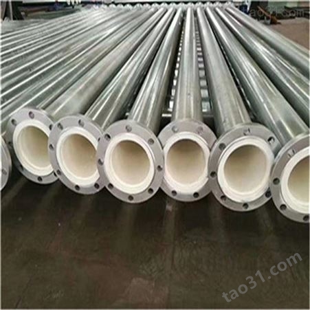 PP衬塑钢管生产厂家 衬塑复合钢管 给排水衬塑管 北海管道