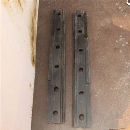 钢轨配件 工矿铁路配件 道夹板矿用 绝缘鱼尾板