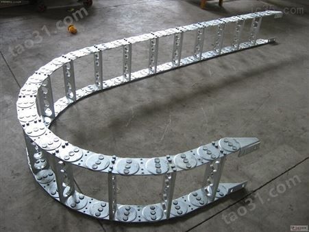 桥式打孔钢铝拖链