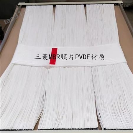 贵州进口三菱mbr生物膜帘式膜片PVDF材质中空纤维膜