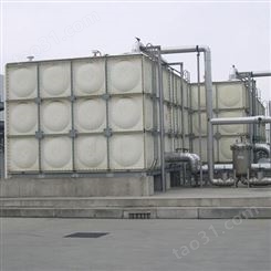 组合式白钢不锈钢储水设备 拼装生活保温水箱 304方形消防水罐