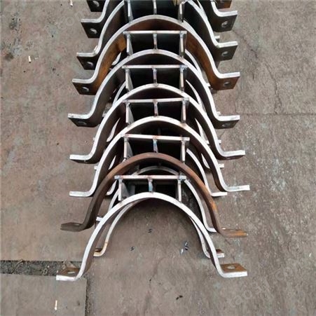 润博 各种型号支吊架 管夹导向支座 304焊接滑动支座 管托可定制