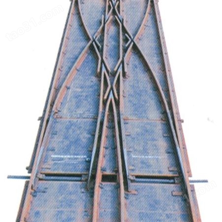 圣亚煤机 隧道盾构道岔规格 火车盾构道岔