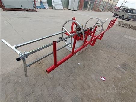 禹城恒昌机械滴灌带回收机   省人工的盘水带机器恒昌机械