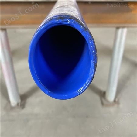 涂塑钢管 内外涂塑复合钢管 高质量涂塑给水管 济南云开涂塑管厂家