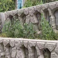 阶梯式生态护坡模具 生态护坡模具 颢诚模具 耐压耐腐 框格植草模具