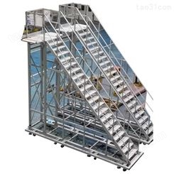 铝型材设备过桥来图定制维修平台梯跨梯流水线工作站图纸设计加工