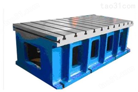 机床垫箱 T型槽试车铸铁方箱 非标异形重型垫箱工作台 康兴机电定制生产