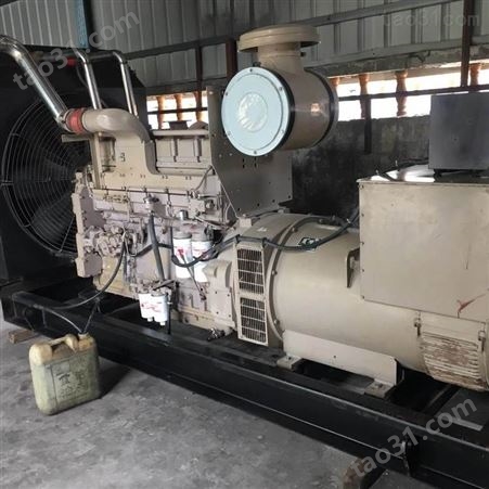 大型柴油发电机回收厂家 深圳市发电机厂回收拆除公司