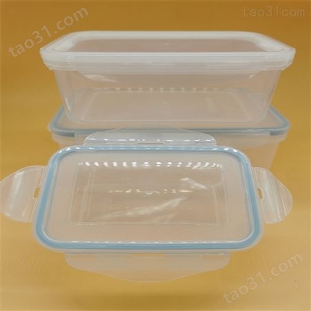 重庆九尺板鸭包装盒 微波耐热塑料饭盒 水果收纳密封盒 佳程