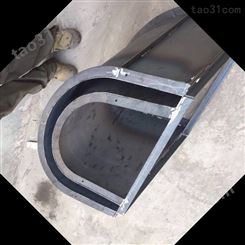 混凝土渠槽钢模具 顺永厂定制加工 矩形渠槽模具