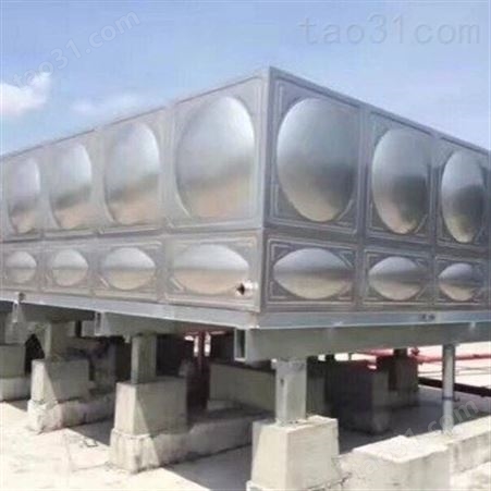 304不锈钢水箱 方形生活蓄水设备 工程消防水箱
