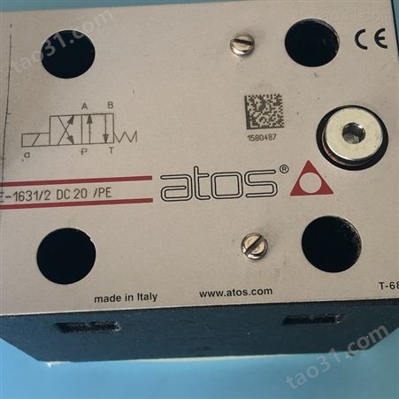 意大利ATOS电磁换向阀DKE-1631/2/-X24DC/PE 